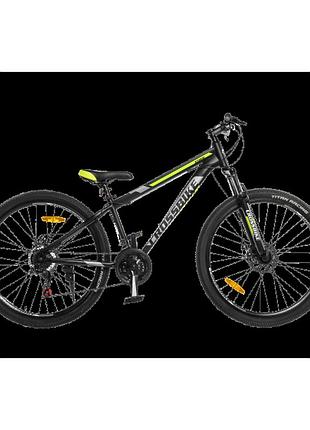 Crossbike велосипед crossbike storm 27"15" чёрный-жёлтый