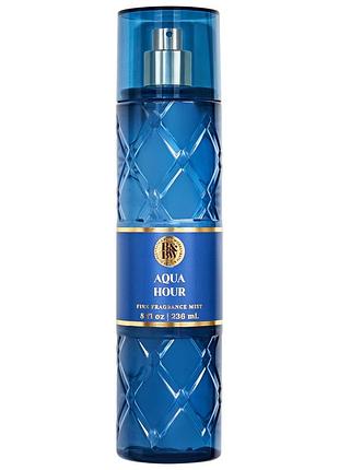 Парфюмированный спрей для тела bath & body works aqua hour fragrance mist 236 мл