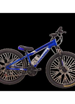 Crossbike велосипед crossbike storm 26" 13" синий