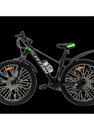 Titan велосипед titan canyon 27,5" 17" чорний-зелений
