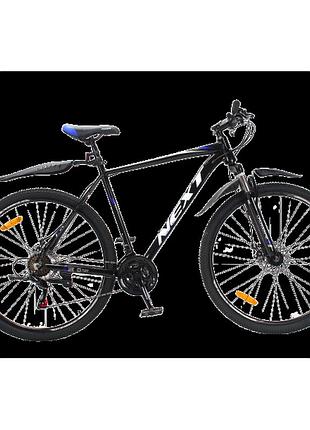 Crossbike велосипед crossbike next 2025 29" 22" черный-синий