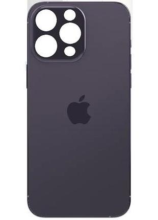 Задня кришка apple iphone 14 pro max з великим отвором, колір чорний