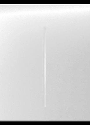 Ajax sidebutton (2-gang) vertical white кнопка