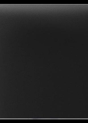 Ajax sidebutton (1-gang) black vertical кнопка