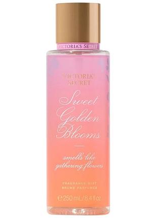 Парфюмированный спрей victoria’s secret sweet golden blooms body mist 250 мл