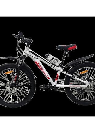 Crossbike велосипед crossbike dragster susp 24" 11" белый-красный
