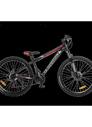 Crossbike велосипед crossbike storm 27"15" чёрный-красный