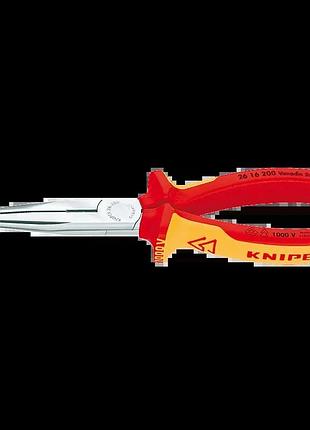 Knipex 26 16 200 плоские круглогубцы