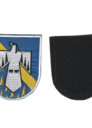 Шеврон, хнупс, на липучке, на синем, всу 8 см*7 см