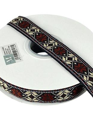 Стрічка репсова 25 мм х 22 м d19850-50 knz
