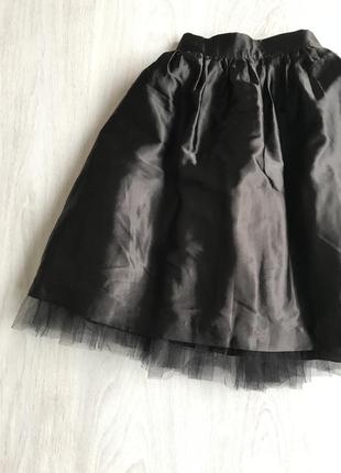 Атласная фатиновая юбка пачка шопенка2 фото