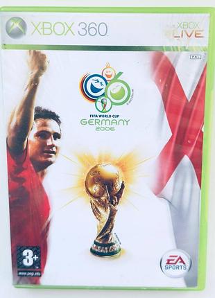 2006 fifa world cup, б/у, английская версия - диск для xbox 360