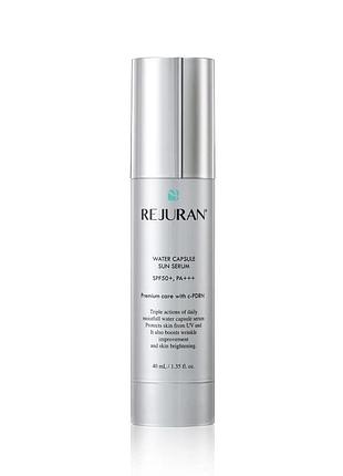 Rejuran water capsule sun serum spf 50+ pa+++ солнцезащитная сыворотка с гидрокапсулами 40 мл