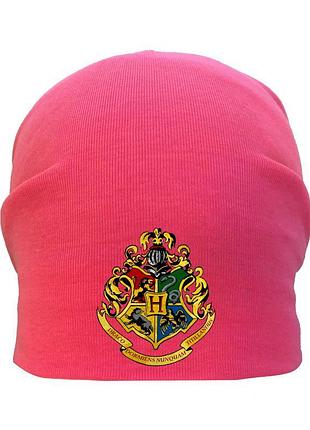 Шапка детская гарри поттер harry potter розовая (hp- 004) 50-52 см