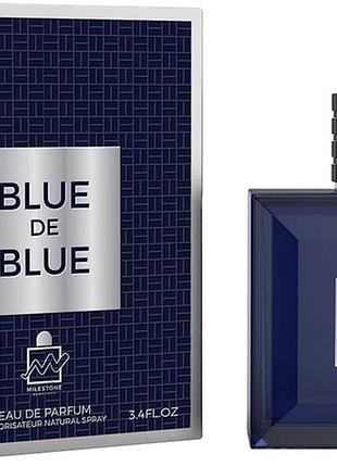 Парфюмированная вода для мужчин milestone blue de blue 100 мл (6291108525920)