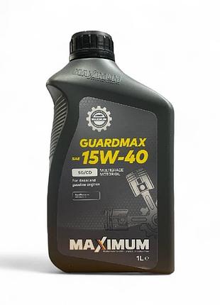 Масло моторное maximum guardmax 15w40 sg/cd_ 1л