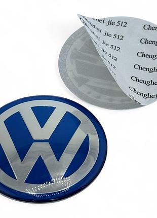 1 штука наклейка с логотипом volkswagen вольцваген 65 мм алюминий + эпоксид