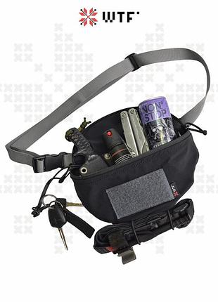 Wolf grey fanny pack harpy