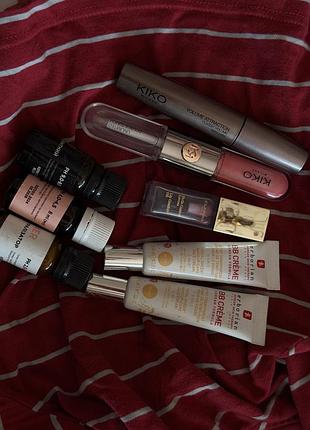 Набір косметики kiko, clarins , bb креми 2 шт