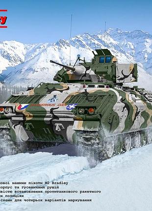 Сборная модель (1:72) бмп сша m2 bradley 2