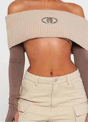 Свитер топ укороченный y2k dollskill