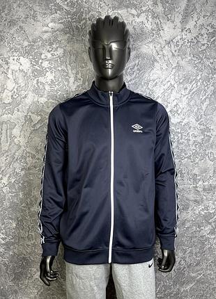 Umbro кофта олимпийка xl размер спортивная темно-серая с лампасами