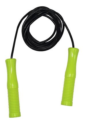 Детская скакалка №1 0749(green) диаметр 3,7 мм, длина 270 см, черная