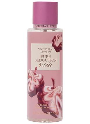 Парфюмированный спрей victoria’s secret pure seduction brûlée body mist 250 мл
