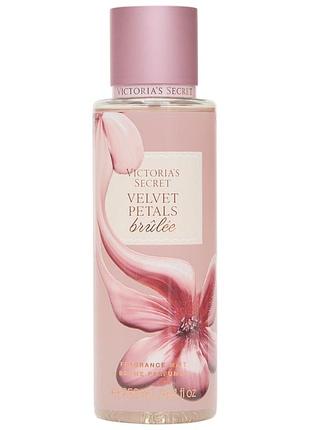 Парфюмированный спрей victoria’s secret velvet petals brûlée body mist 250 мл