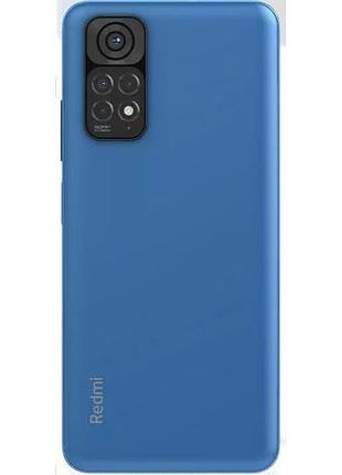 Задня кришка xiaomi redmi note 11, redmi note 11s, зі склом камери, twilight blue