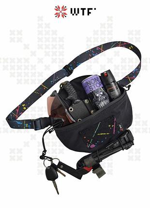 Splatter fanny pack harpy