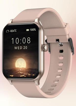 Смарт часы apex fit m03 gold (звонки, пульсометр, оксиметр)