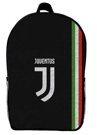 Рюкзак школьный фк ювентус (school gear bag fc juventus 02) черный, 39 х 27 х 14 см