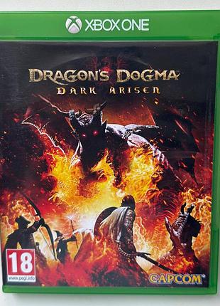 Dragon's dogma dark arisen, б/у, английская версия - диск для xbox one