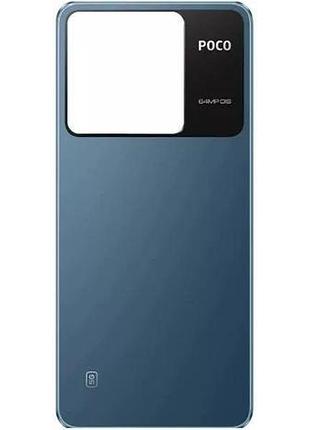 Задняя крышка xiaomi poco x6 5g, blue