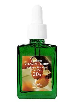 Антиоксидантная сыворотка с облепихой для проблемной кожи dr. althea gentle vitamin c serum 30мл