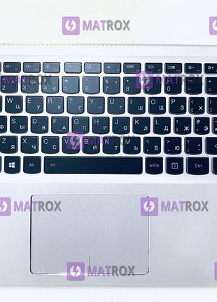 Передня панель до lenovo ideapad u430, u430p, u430t сріблястий