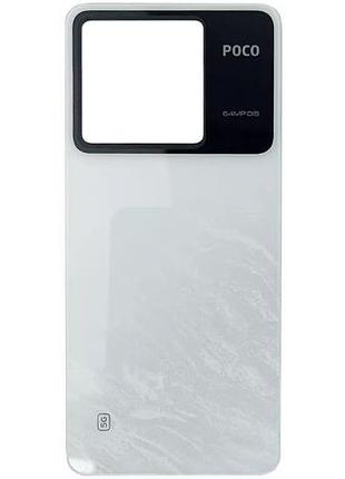 Задняя крышка xiaomi poco x6 5g, white