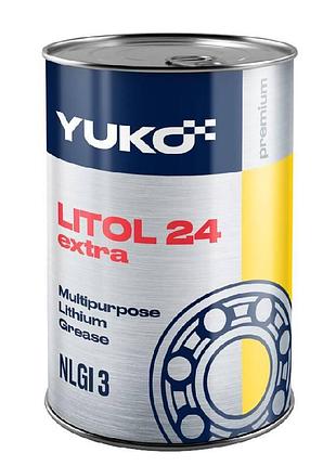 Yuko. смазка литол-24 0.8 кг банка 1 л жесть
