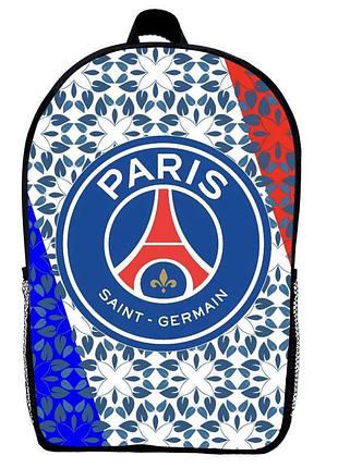 Рюкзак шкільний фк парі сен-жермен (school gear bag fc paris saint-germain 01) чорний, 39 х 27 х 14 см