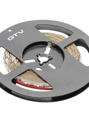 Лента светодиодная gtv flash 2835 600 диодов 60w (бухта 5м) холодный белый(6500к)