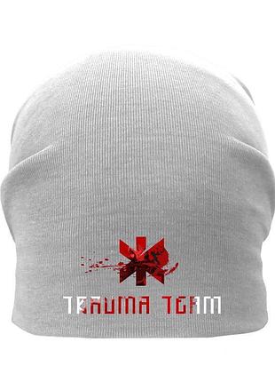 Шапка детская киберпанк серая (cyberpank - 008) 54-56 см