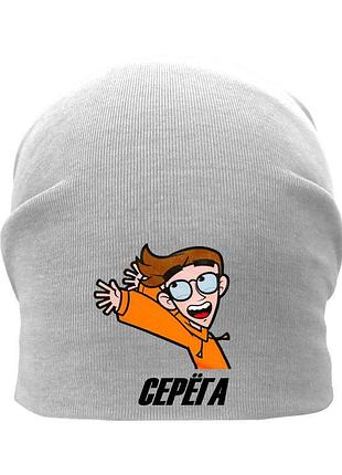 Шапка дитяча влад а4 папір сіра (а4-0013) 54-56 см
