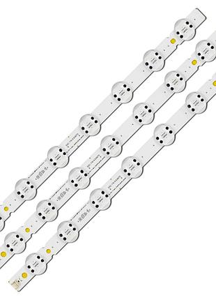 Led підсвітка tv 43“ lg: 43uk6950plb, 43um7400plb, 43um7450pla, 43um751c0za, 43un73006lc, 43un74006lb 3шт.