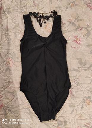 Чудовий спортивний купальник боді трико для гімнастики танців