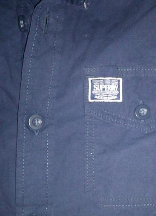 Пикантная мужская рубашка всемирного бренда superdry original