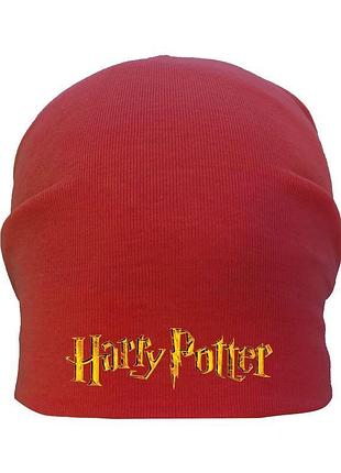 Шапка детская гарри поттер harry potter красная (hp- 005) 50-52 см