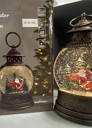 Xmas новогодний ночник винтажный фонарь wdl-2103a/ 10083 7,5 см (12)