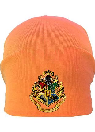 Шапка детская гарри поттер harry potter оранжевая (hp- 004) 54-56 см