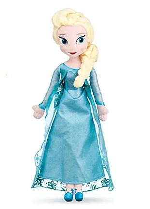 Мягкая игрушка 40 см frozen кукла эльза холодное сердце